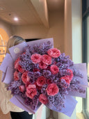 №011 “Purple Experience” (mix bouquets)