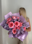 №011 “Purple Experience” (mix bouquets)